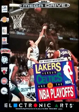 Lakers versus Celtics and the NBA Playoffs (USA) box cover front